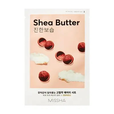 missha MISSHA AIRY FIT SHEET MASK [SHEA BUTTER] 1Box (20ea)
