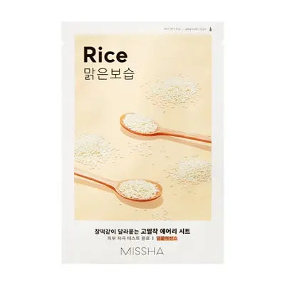 missha MISSHA AIRY FIT SHEET MASK [RICE] 1Box (20ea)