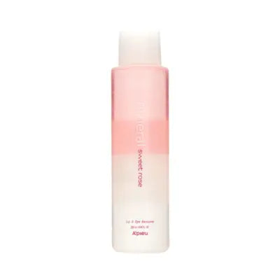 Apieu MINERAL_LIP&EYE_REMOVER_LARGE_VOLUME_[SWEET_ROSE] 250ml 1Box (6ea)