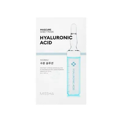 missha MASCURE HYDRA SOLUTION SHEET MASK 28ML 1Box (20ea)