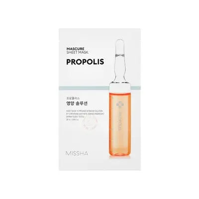 missha MASCURE NUTRITION SOLUTION SHEET 28ML 1Box (20ea)