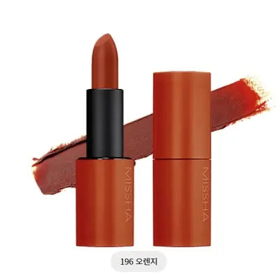missha DARE ROUGE [VELVET] 196 ORANGE 3.5G 1Box (4ea)