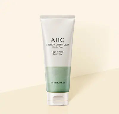AHC FRENCH GREEN CLAY MICELLAR FOAM 120ml 1Box (40ea)