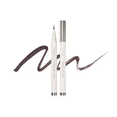 rom&nd Twinkle Pen Liner 04 Midnight Ash 1Box (14ea)