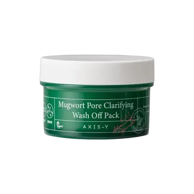 AXIS-Y Mugwort Pore Clarifying Wash Off Pack 100ml 1Box (72ea)