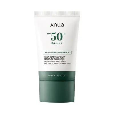Anua HEARTLEAF SILKY MOISTURE MILD SUNSCREEN 50ML 1Box (40ea)