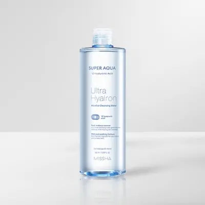 missha SUPER AQUA ULTRA HYALRON MICELLAR CLEANSING WATER 500ML 1Box (6ea)