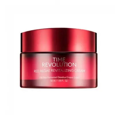 missha TIME REVOLUTION RED ALGAE REVITALIZING CREAM 50ML 1Box (4ea)