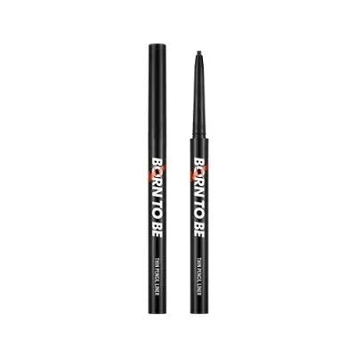 Apieu BORN_TO_BE_MADPRROOF_THIN_PENCIL_LINER_[NO.01] 0.14g/ 0.004 oz. 1Box (6ea)