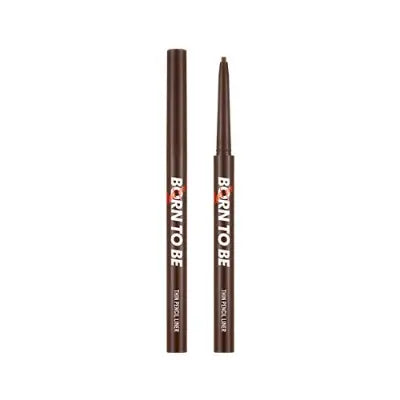 Apieu BORN_TO_BE_MADPRROOF_THIN_PENCIL_LINER_[NO.02] 0.14g/ 0.004 oz. 1Box (6ea)