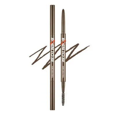 Apieu A'PIEU_BORN_TO_BE_MADPROOF_SKINNY_BROW_PENCIL_[03 NATURAL BROWN] 0.09g 1Box (6ea)