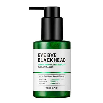 SOME BY MI Bye Bye Blackhead 30 Days Miracle Green Tea Tox Bubble Cleanser 120g 1Box (50ea)