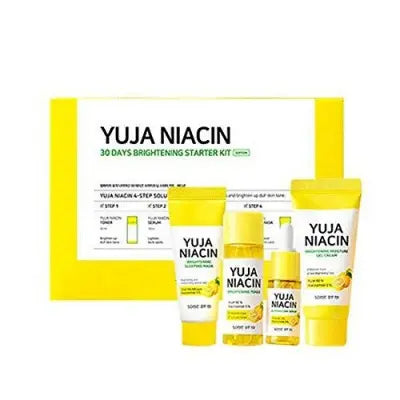 SOME BY MI Yuja Niacin 30 Days Miracle Brightening Starter Kit (4 Components) 1Box (50ea)