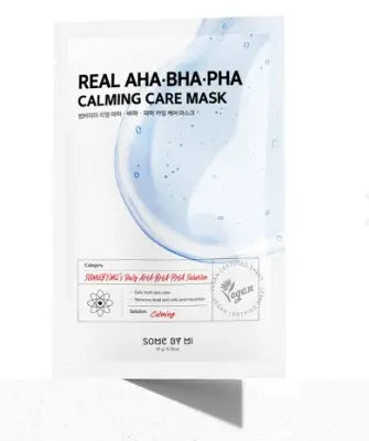 SOME BY MI Real Aha-Bha-Pha Calming Care Mask 25g 1Box (400ea)