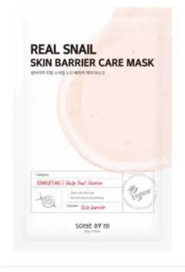 SOME BY MI Real Snail Skin Barrier Care Mask 25g 1Box (400ea)
