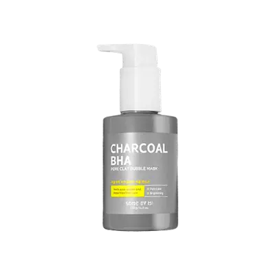 SOME BY MI Charcoal Bha Pore Clay Bubble Mask 120g 1Box (50ea)