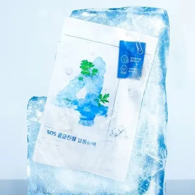 Numbuzin No.4 Icy Soothing Sheet Mask (4ea) 1 box (4EA) 1Box (80ea)