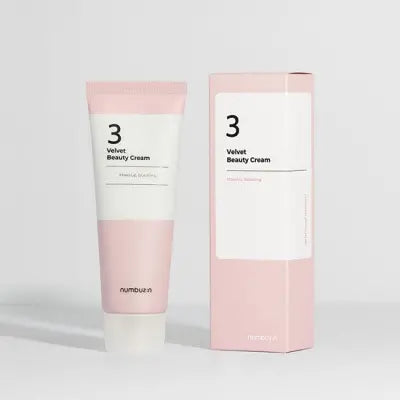 Numbuzin No.3 Velvet Beauty Cream 60ml 1Box (50ea)