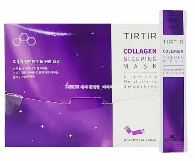 TIRTIR Collagen Sleeping Mask 4ml * 30ea 1Box (64ea)