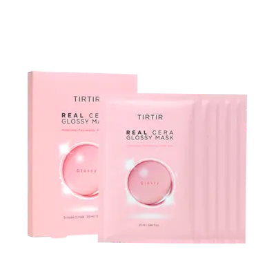 TIRTIR Real Cera Glossy Mask 1Box (30ea)