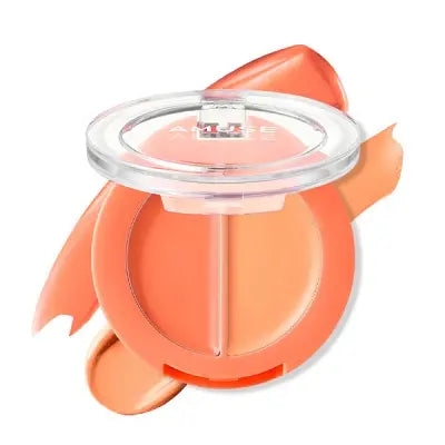 AMUSE LIP & CHEEK 02 MANGO BALM 3g (1.5g x 2) 1Box (20ea)