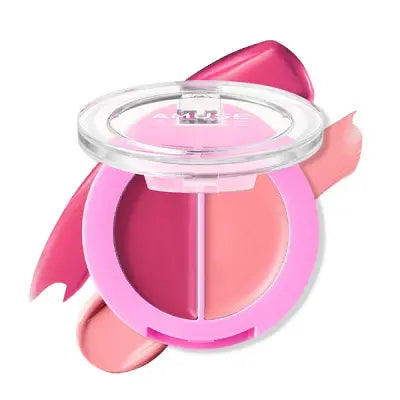 AMUSE LIP & CHEEK 04 GRAPE BALM 3g (1.5g x 2) 1Box (20ea)