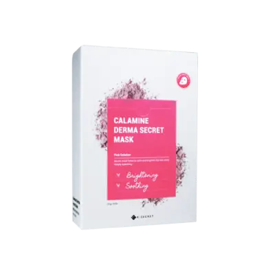 K-SECRET Calamine Derma Secret Mask (10 Sheets) 25g 1Box (32ea)