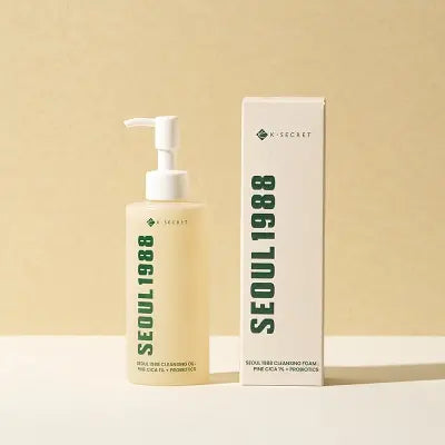 K-SECRET SEOUL 1988 Cleansing Oil : Pine Cica 1% + Probiotics 200ml 1Box (77ea)
