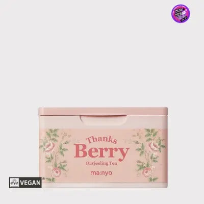 Manyo Factory THANKS BERRY DARJEELING TEA MASK 1Box (20ea)