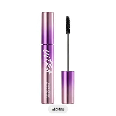 missha ULTRAPOWERPROOF THIN MASCARA_CURL UP VOLUME 9G 1Box (6ea)