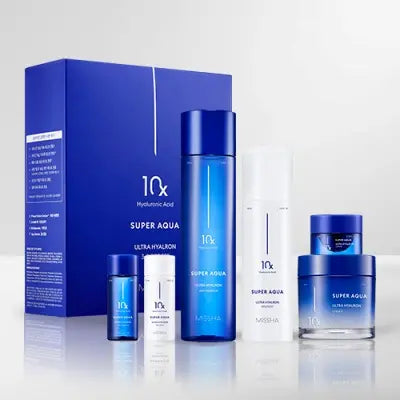 missha SUPERAQUA_SET(SKIN+EMULSION+CREAM 465ML 1Box (4ea)