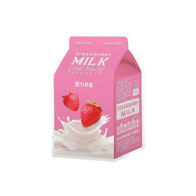 Apieu STRAWBERRY MILK ONE-PACK 21g 1Box (50ea)