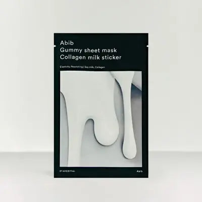 Abib Gummy sheet mask Collagen milk sticker 27ml 1Box (24ea)