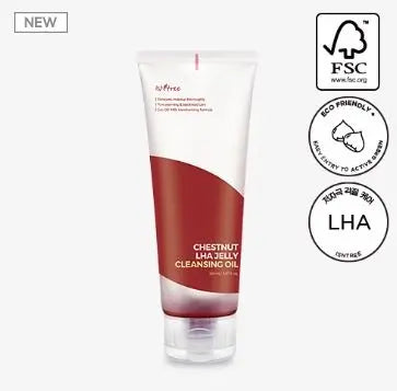 Isntree CHESTNUT LHA JELLY CLEANSING OIL_150ml 1Box (40ea)