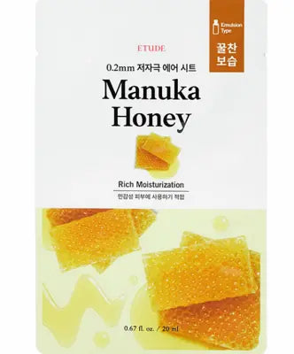 ETUDE 0.2TherapyAirMask_ManukaHoney_20ml('2 1Box (300ea)