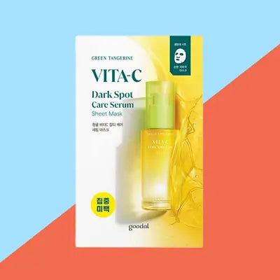 goodal GREEN TANGERINE VITA C DARK SPOT CARE SERUM SHEET MASK 28g 1Box (10ea)