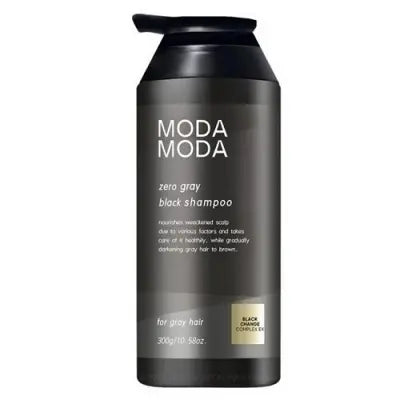 MODAMODA ZERO GRAY BLACK SHAMPOO 10 300ml 1Box (20ea)