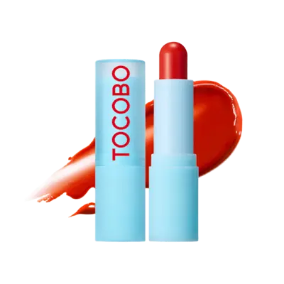 TOCOBO Glass Tinted Lip Balm #013 Tangerine Red 3.5g 1Box (300ea)