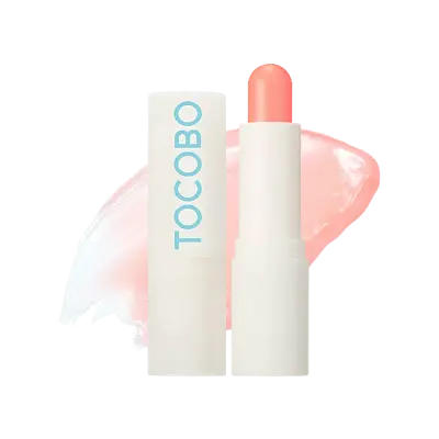 TOCOBO Glow Ritual Lip Balm #001 Coral Water 3.5g 1Box (300ea)