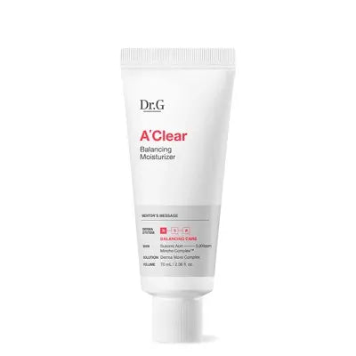 DR.G A'CLEAR BALANCING MOISTURIZER 70ml 1Box (60ea)