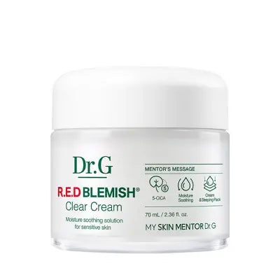 DR.G R.E.D BLEMISH CLEAR SOOTHING CREAM 70mL 1Box (40ea)