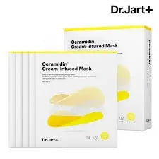 Dr.Jart+ Ceramidin Cream-Infused Mask(18g*5ea) 1Box (24ea)