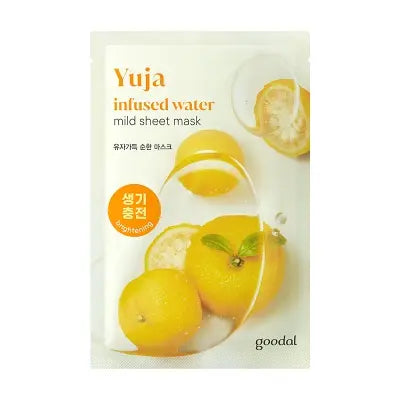 goodal YUJA INFUSED WATER MILD SHEET MASK 20g 1Box (10ea)