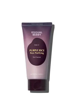 EQQUALBERRY PURPLE RICE PORE PURIFYING PACK CLEANSER 130g 1Box (60ea)