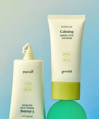 goodal HOUTTUYNIA CORDATA CALMING MINERAL FILTER SUN CREAM 50+ PA++++ 50ml 1Box (10ea)