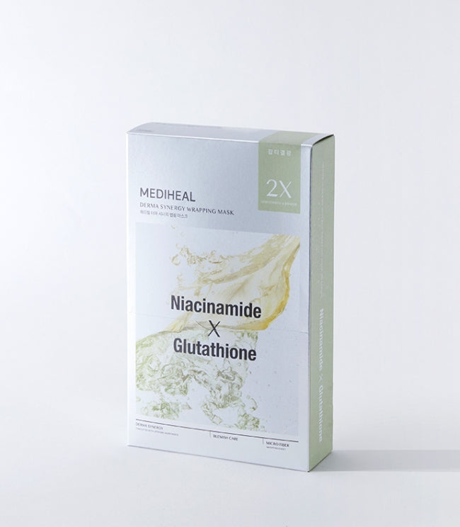 MEDIHEAL Derma Synergy Wrapping Mask [Blemish Glow] *10_LW 1Box (28ea)