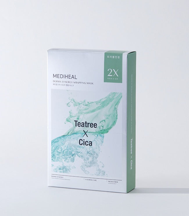 MEDIHEAL Derma Synergy Wrapping Mask [Trouble Soothing] *10_LW 1Box (28ea)