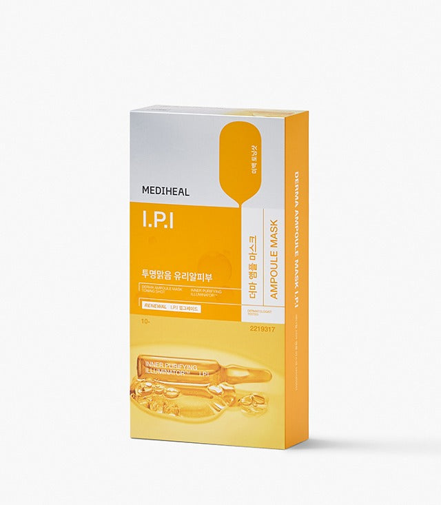 MEDIHEAL Derma Ampoule Mask I.P.I *10_LW 1Box (50ea)