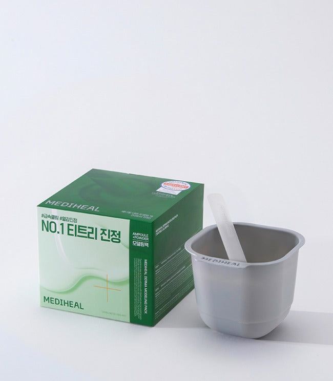 MEDIHEAL Derma Modeling Pack Tea Tree Soothing [Bundle Ver.2] 1Box (40ea)
