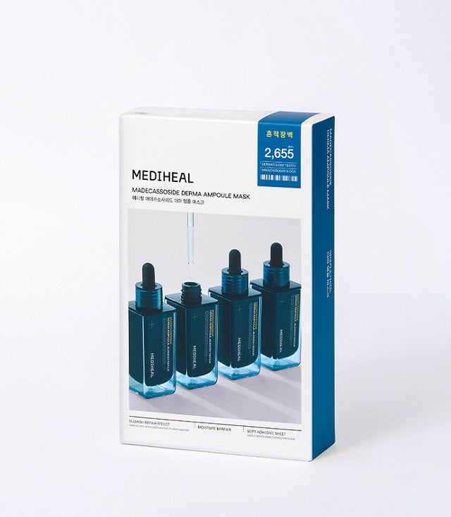 MEDIHEAL Madecassoside Derma Ampoule Mask *10 1Box (50ea)